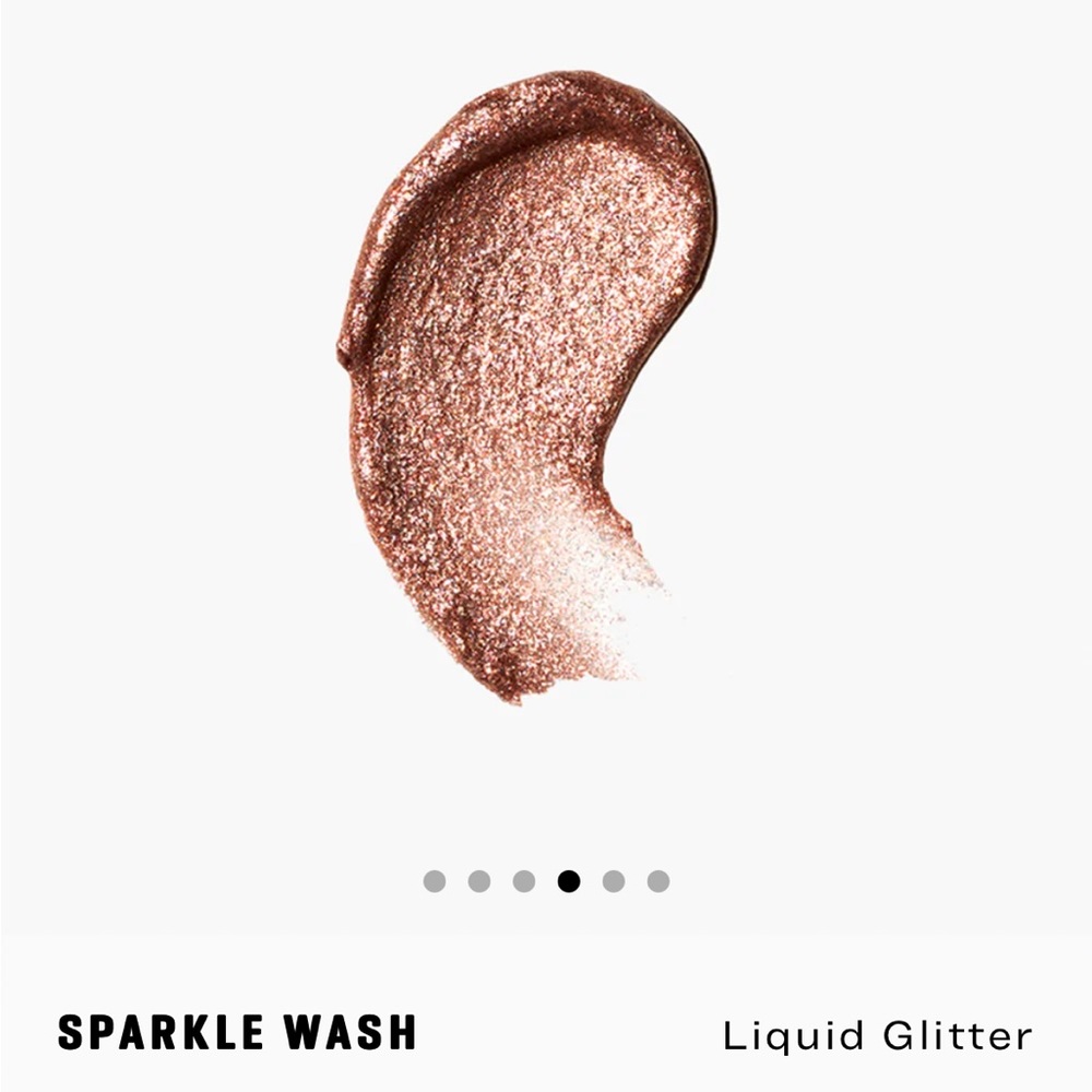 BNIB Jones Road Beauty Sparkle Wash Eye Cheek Liquid Glitter in Midas